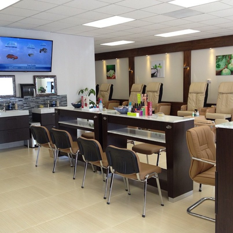 Pedicure chairs at JoySpaNail in Warminster